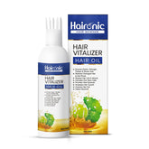 Haironic Hair Science Hair Vitalizer Hair Oil | Prevents Hair Fall | Restore Damaged Hair & Hair Roots – 100ml